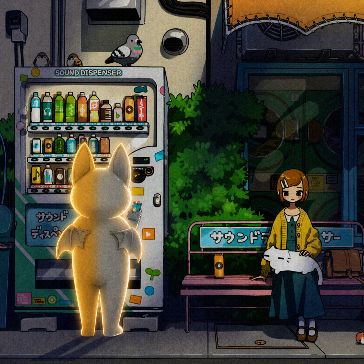 Night at the Sound Dispenser — BETS ON ELECTRUM artwork
